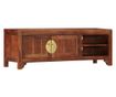 TV komoda, 120 x 30 x 40 cm, masivno drvo akacije