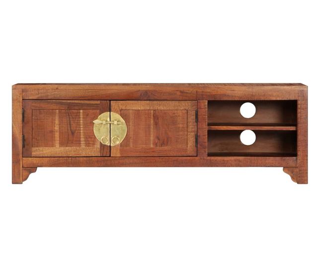 TV komoda, 120 x 30 x 40 cm, masivno drvo akacije