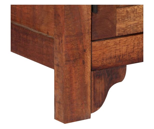 TV komoda, 120 x 30 x 40 cm, masivno drvo akacije