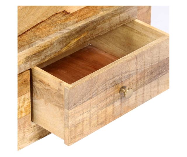 TV komoda, 120 x 30 x 40 cm, masivno drvo manga