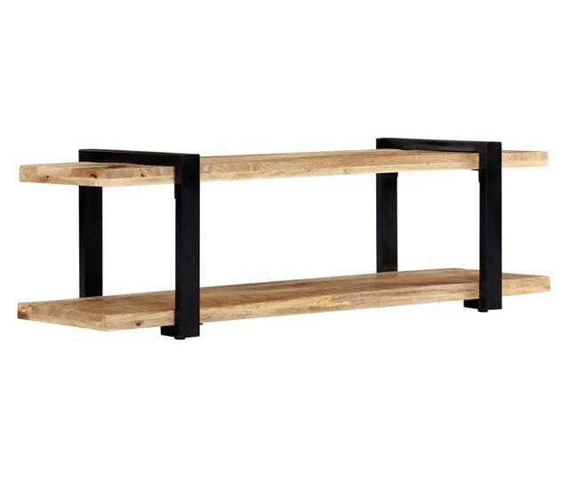 TV komoda, 130 x 40 x 40 cm, masivno drvo manga