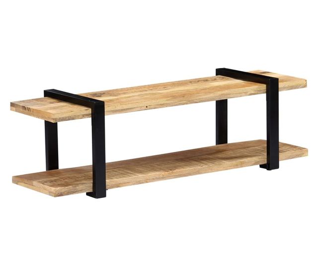 TV komoda, 130 x 40 x 40 cm, masivno drvo manga