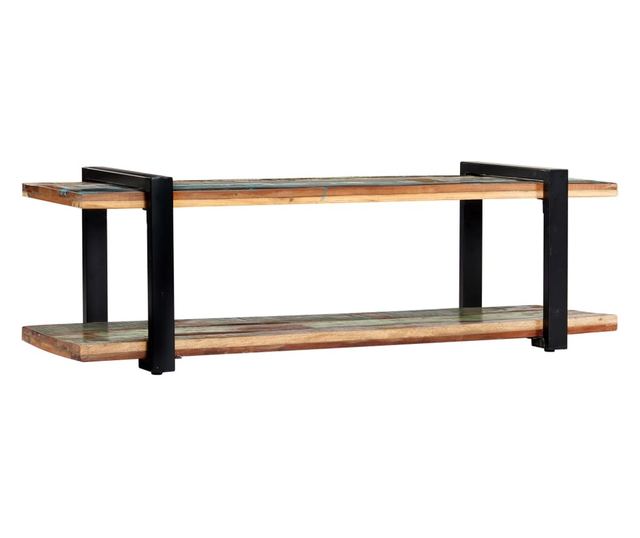 TV komoda, 130 x 40 x 40 cm, reciklirano masivno drvo