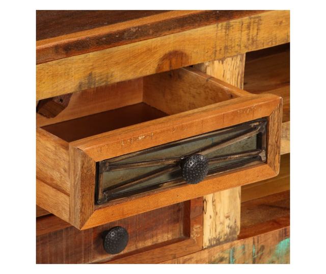 TV komoda, 80 x 30 x 40 cm, reciklirano masivno drvo