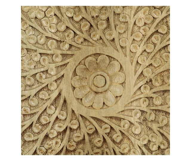 TV komoda, 118x30x45 cm, masivno drvo manga