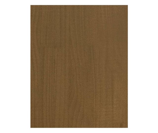 TV ormarić smeđa boja meda 70 x 33 x 42 cm od masivne borovine