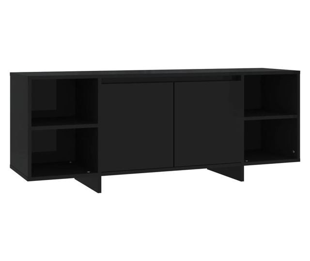 TV ormarić crni 130 x 35 x 50 cm od iverice