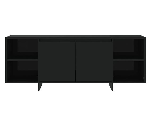 TV ormarić crni 130 x 35 x 50 cm od iverice