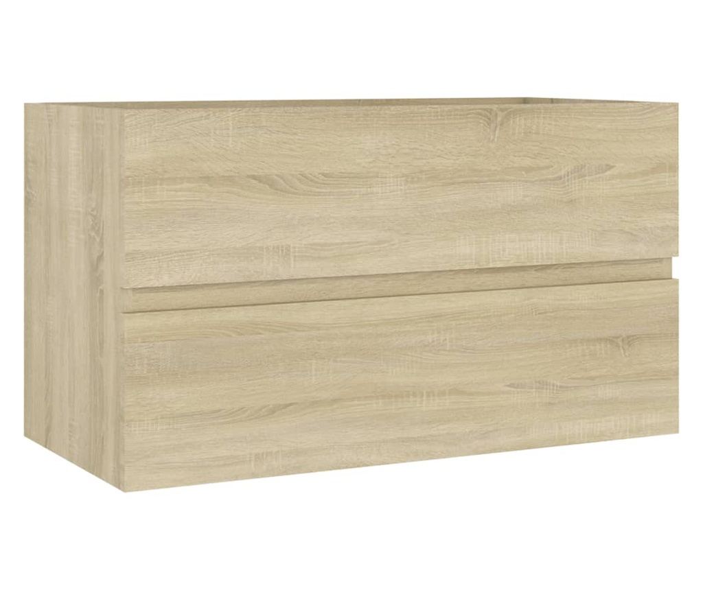Шкаф за мивка, дъб Сонома, 80х38.5х45 см, ПДЧ - 2