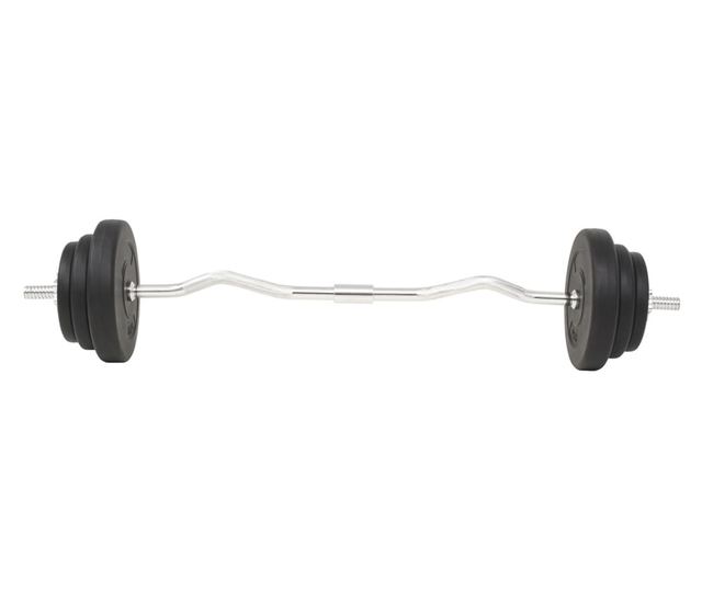 Set Šipki i Utega 30 kg