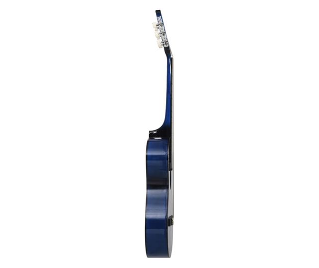 Κιθάρα Western Classical Cutaway με 6 Χορδές Μπλε Σκίαση 38"