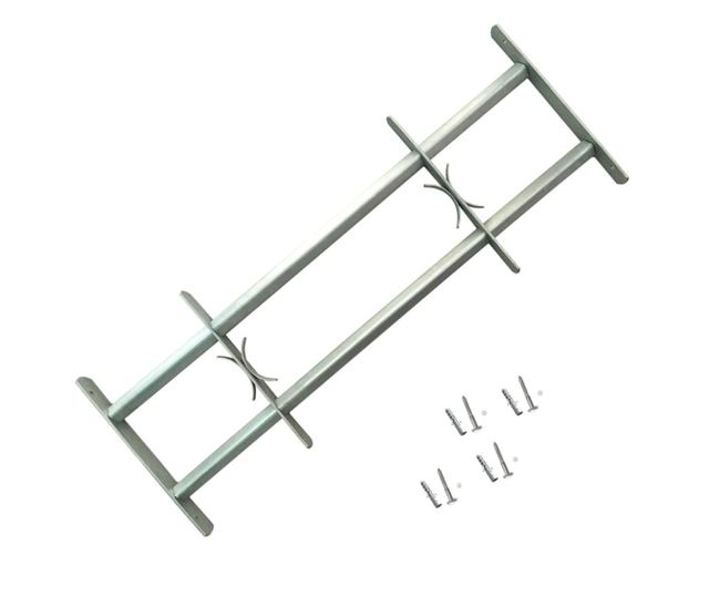 Podesive sigurnosne rešetke za prozore 2 kom 1000 - 1500 mm