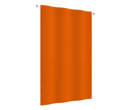 Балконски параван, оранжев, 140x240 см, плат оксфорд