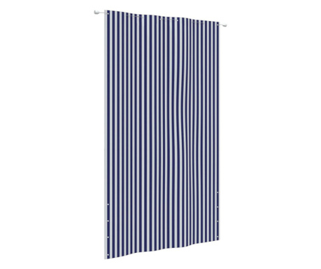 Balkónová zástěna modrobílá 160 x 240 cm oxfordská látka