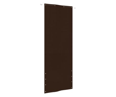 Balkonsko platno rjavo 80x240 cm tkanina Oxford 