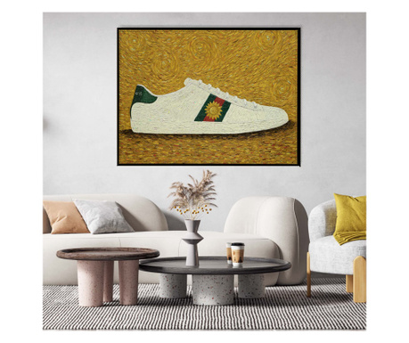 Tablou canvas, pantof, gucci, modern, dormitor,  70x70 cm