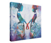 Tablou canvas, abstract, balerine, multicolor, pentru living,  60x60 cm