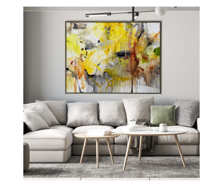 Tablou canvas abstract minimalist pentru living, dormitor modern