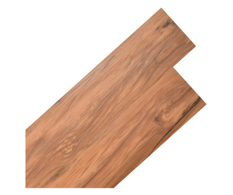 Самозалепващи подови дъски,, PVC 2,51 м², 2 мм, естествен бряст