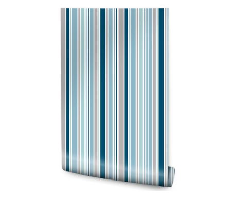  Tapéta Színes függőleges csíkok Méret Vlies, Modern kivitelben, Könnyen tisztítható, Diva 53 cm x 10 m