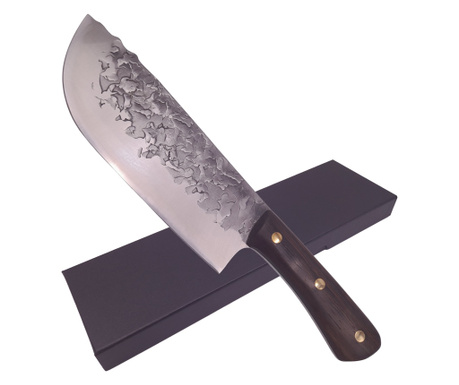 Ловен нож IdeallStore®, ръчна изработка, Ancient Blade, 29,5 см, неръждаема стомана, кафяв