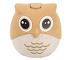 Suport amuzant pentru scobitori, Pufo Happy Owly, 8 cm
