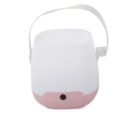 Lampa multifunctionala cu LED si organizator de birou - Roz deschis