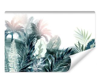 Fotótapéta a Nappaliba Trópusi LEVELEK 3D 300x210cm