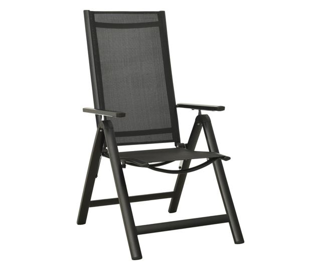 Bistro set namještaja, 5 dijelova, crna i antracit