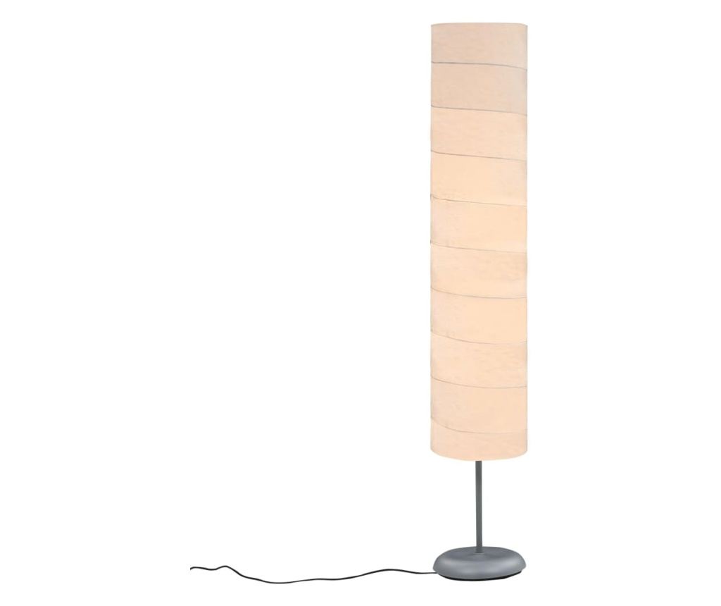 Stolna svetilka s podporo, bela, 121 cm E27 - 2