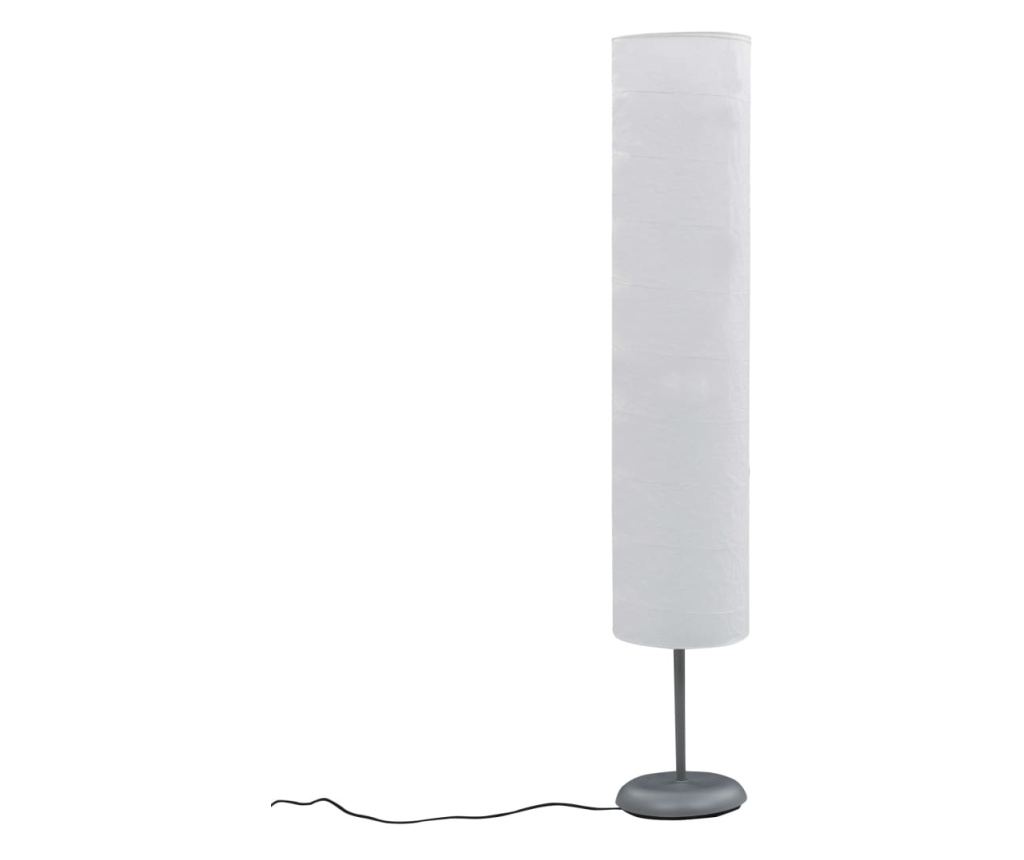 Stolna svetilka s podporo, bela, 121 cm E27 - 3