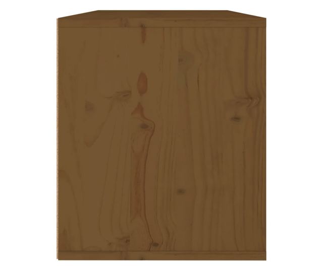 Zidni ormarić, medeno smeđi, 60x30x35 cm, masivno borovo drvo