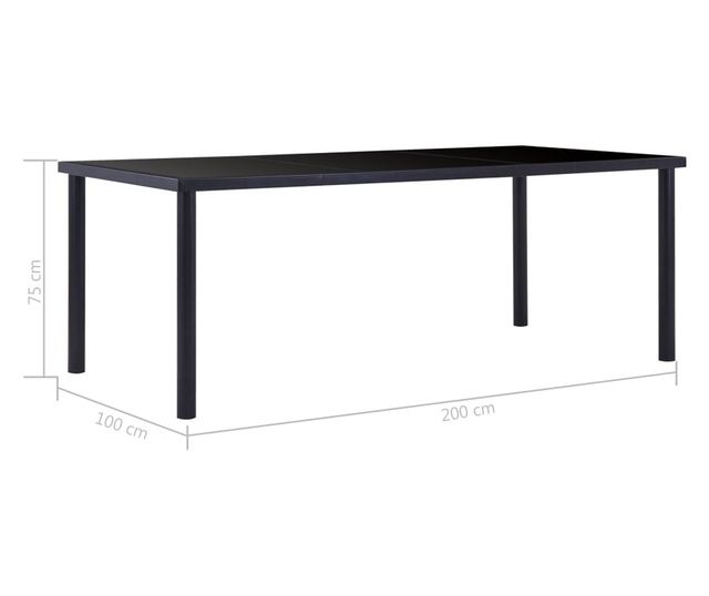 Set kuhinjskog namještaja, 9 komada, bijela, ekološka koža