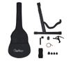12-dijelni set klasične gitare Western sa 6 žica crni 38 "