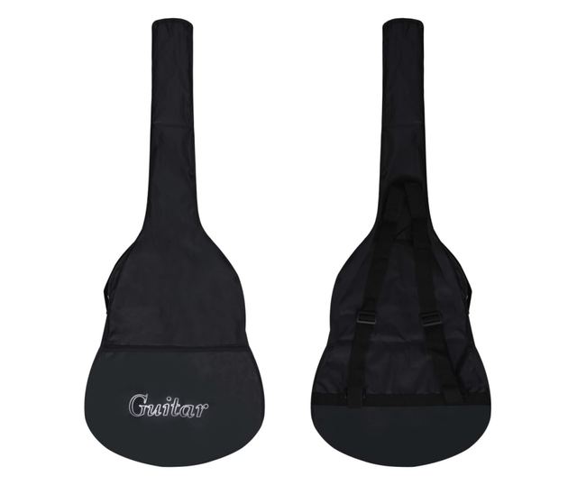 12-dijelni set klasične gitare Western sa 6 žica crni 38 "