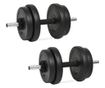 14-dijelni set jednoručnih utega 20 kg