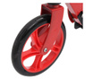 2-kołowa hulajnoga dziecięca z regulacją kierownicy, czerwona