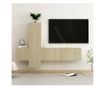 Set TV ormara, 3 dijela, sonoma hrast, iverica
