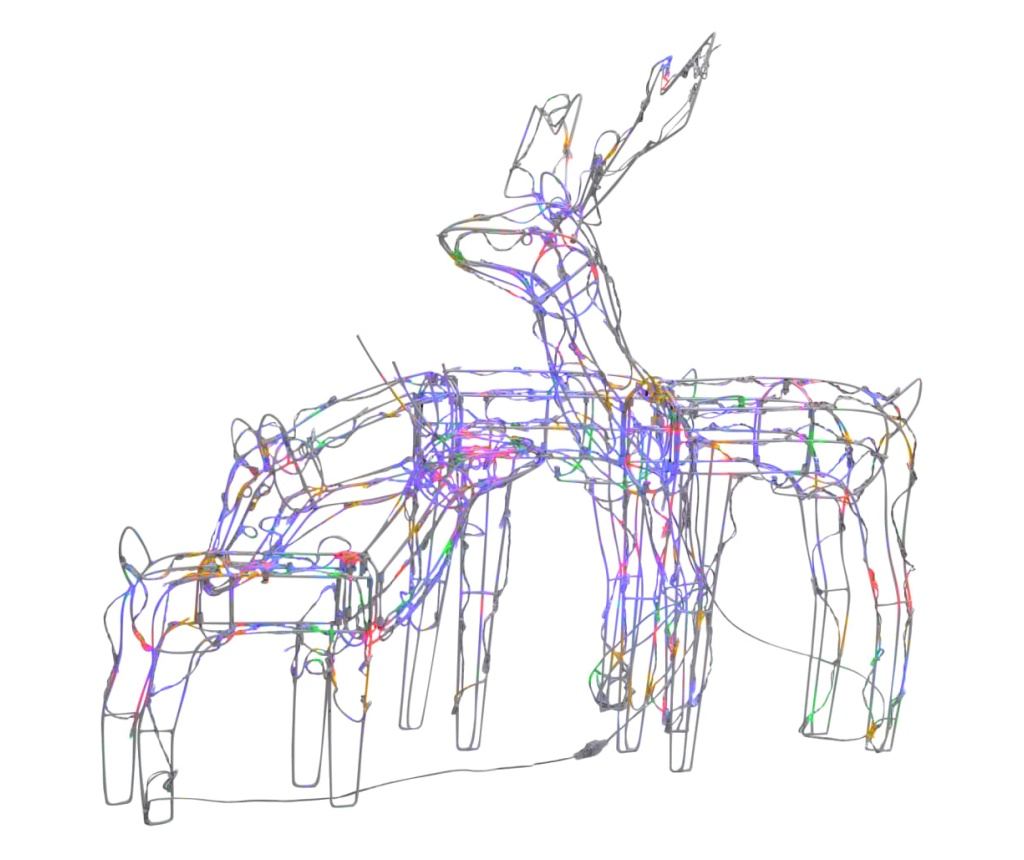 Χριστουγεννιάτικα Φωτάκια Ταράνδου, 3 Τεμάχια, 229 LED - 2