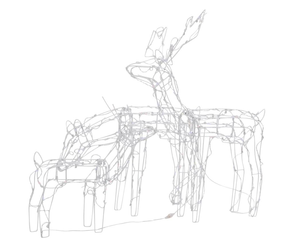 Χριστουγεννιάτικα Φωτάκια Ταράνδου, 3 Τεμάχια, 229 LED - 5