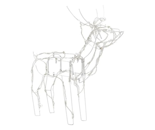 Božićna svjetleća jelenska obitelj, 3 komada, 229 LED dioda