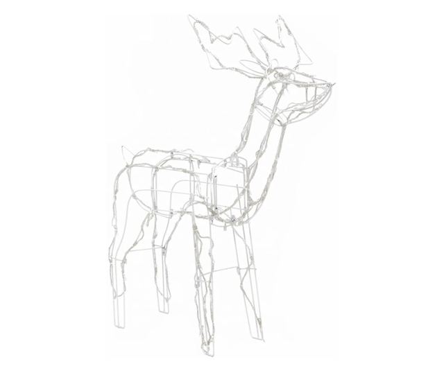 Božićna svjetleća jelenska obitelj, 3 komada, 229 LED dioda