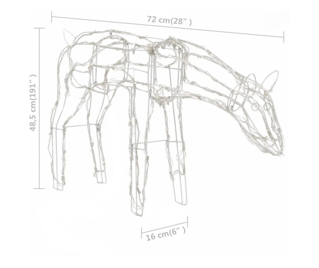 Χριστουγεννιάτικα Φωτάκια Ταράνδου, 3 Τεμάχια, 229 LED - 10