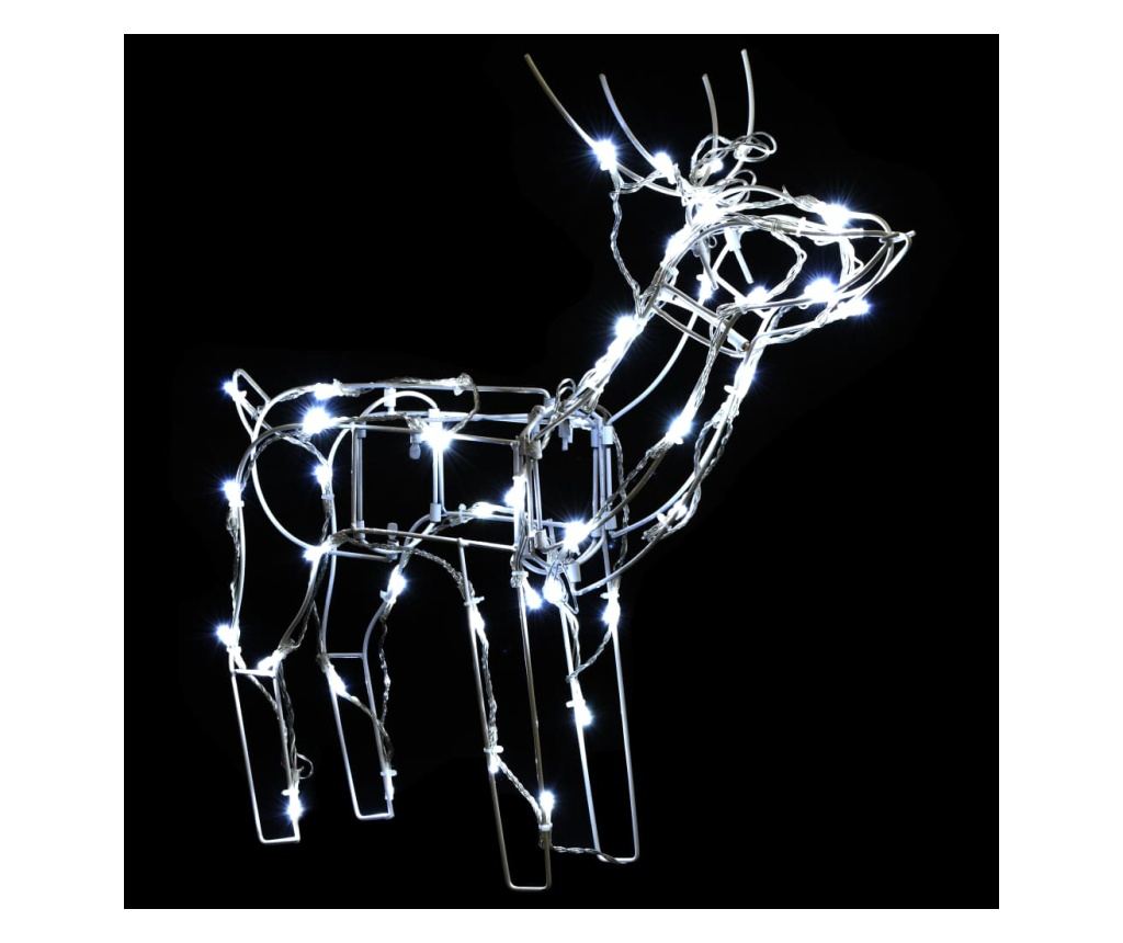 Božićna svjetlosna instalacija s jelenima, 3 dijela, 229 LED svjetala - 5