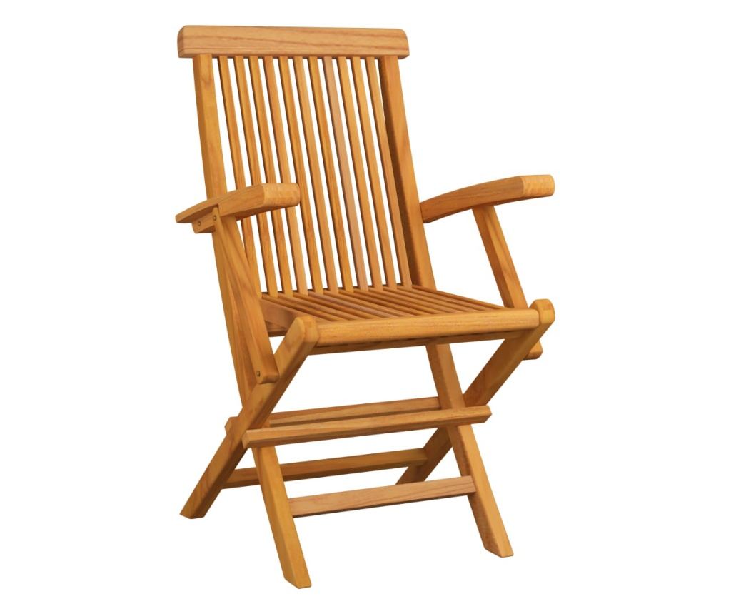 Scaune de grădină cu perne verde aprins, 6 buc., lemn masiv tec - 3