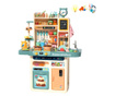 Bucătărie de copii cu aburi, apă curentă și produse care își schimbă culoarea EmonaMall - Cod W4364