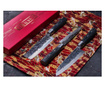 Комплект ножове Samura Black Smith, Въглеродна стомана, 3 бр