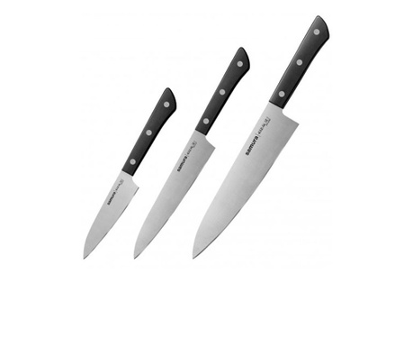 Комплект от 3 ножа Samura Harakiri, японска стомана AUS-8