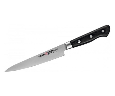 Универсален нож Samura Premium, Японска стомана AUS 8, HRC 58, 15 см
