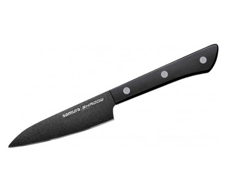 Нож за зеленчуци, Samura Shadow, HRC 58, острие от японска стомана 10 cm